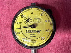 *NOS* FEDERAL USA P81-R1 mm DIAL INDICATOR GAUGE GAGE .02mm **EXCELLENT**