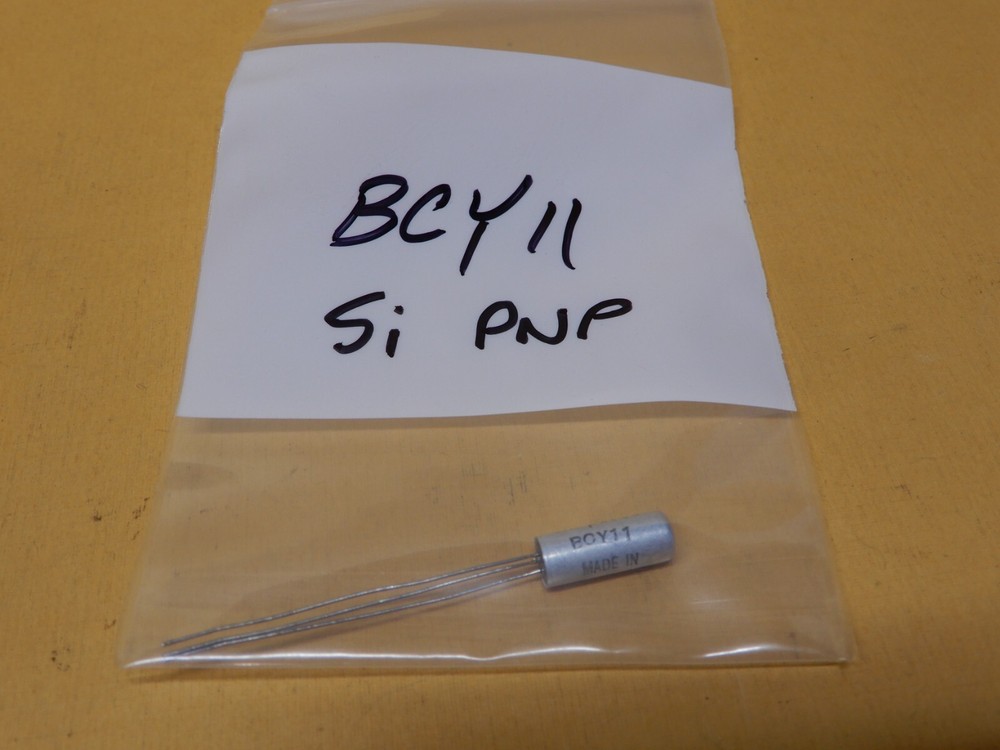 Amperex BCY11 Silicon PNP Transistor NOS