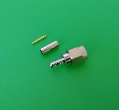 (2 SETS) SMA Male Crimp for RG174 RG136 LMR100 Cable – USA Seller