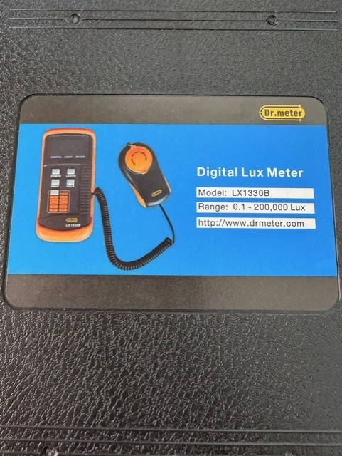 Digital Lux Meter LX1330B Digital Illuminance Light Meter 0-200,000 Lux Meter