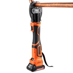 Uimoso 18V Electric Crimping Tool Kit for Copper Pipes – 1/2″, 3/4″, 1″