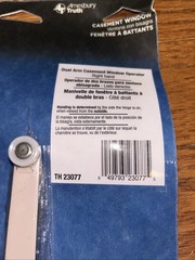 Amesbury Truth Dual Arm Casement Window Operator RH TH 23077 NEW