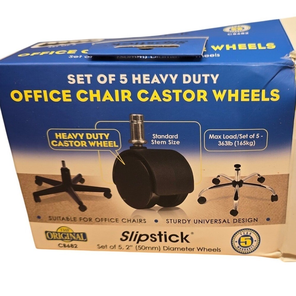 Office Chair Wheels Replacement 5 Pcs 2 Inch Office Chair Casters Heavy Duty