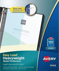 Avery Heavyweight Non-Glare Sheet Protectors, 8.5″ x 11″, 500 Total Protectors