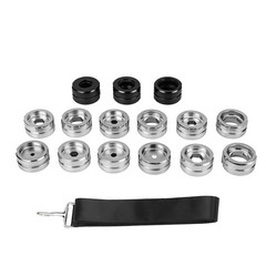Pro Press Tool Pipe Crimping Kit Press Tool Battery Kit Fit 1/2″ 3/4″ 1″ Copper