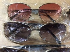 NEW ASSORTED BOX OF SUNGLASSES SUN GLASSES SET OF 8 GLASS COLORED MEDIUM LENS