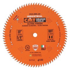 CMT 210.080.10 Industrial Fine Cut-Off Saw Blade for Table and Miter Saws