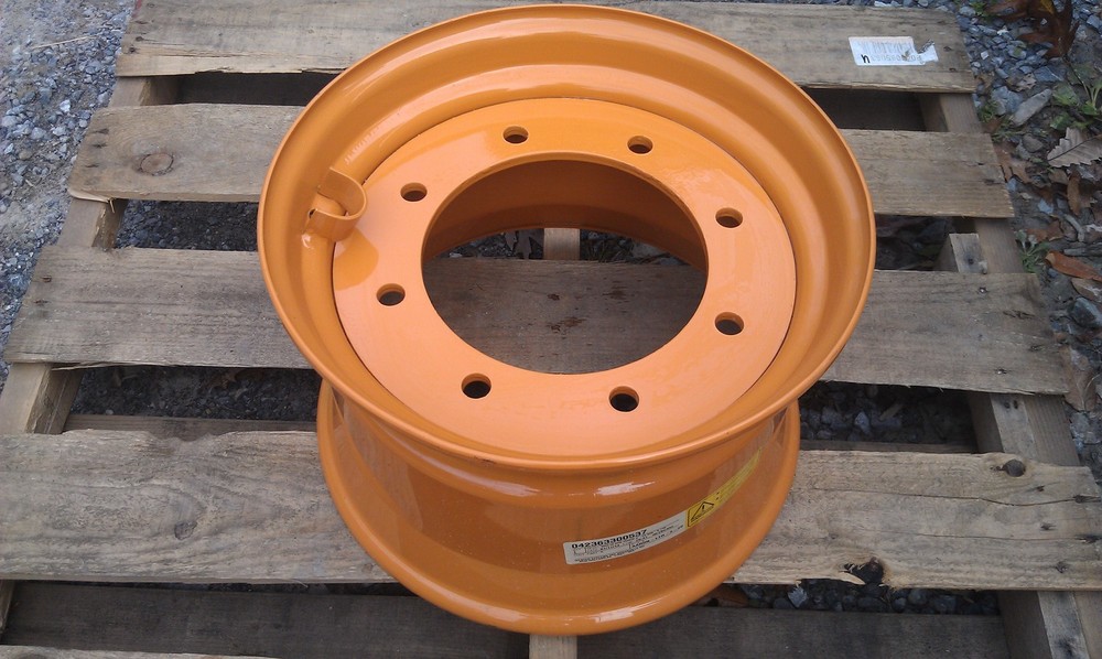 NEW 16.5X9.75X8 Wheel for 4X4 Case 580 Backhoe-fits 12X16.5 tire-Super M & L 4WD