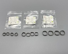 10Kit/40pcs Dental Orthodontic 1st Plain Molar Bands Single Band Brace #29-44+