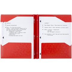 2-Pocket Folder, Plastic Folder with Stay-Put Tabs and Prong Fasteners, Holds…