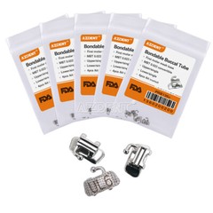 AZDENT Dental Orthodontic Bondable 1st Roth/MBT/Edgewise .022″ Buccal Tube Conv