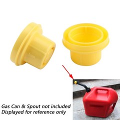 5*Replacement YELLOW SPOUT CAP Top For BLITZ Fuel GAS CAN 900302 900092 900094