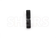 SHARS Coarse Pitch Diamond HSS Replacement Knurl Pair NEW !}