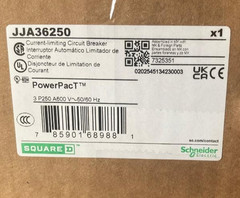 *New Factory Sealed SQUARE D PowerPact JJA36250 250A CIRCUIT BREAKER SCHNEIDER