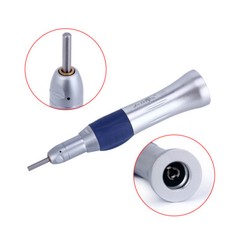 Dental Slow Low Speed Air Motor Straight Contra Angle Handpiece Kit 2/4 Hole