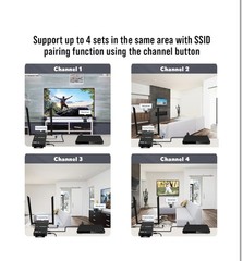 J-Tech Digital 4K UHD HDBaseT HDMI Extender Over Cat5e/6 Ethernet, IR and POC