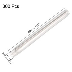 45mm 3.6mm OD Fiber Optic Fusion Splice Tube Protector Sleeves