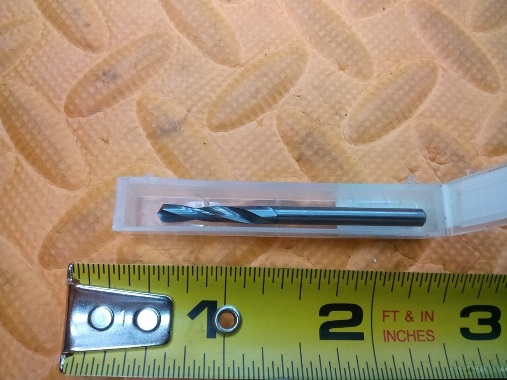 NEW MA FORD 3.5mm Dia. Screw Machine 118-DEG CARBIDE Drill Bit 22613780 USA