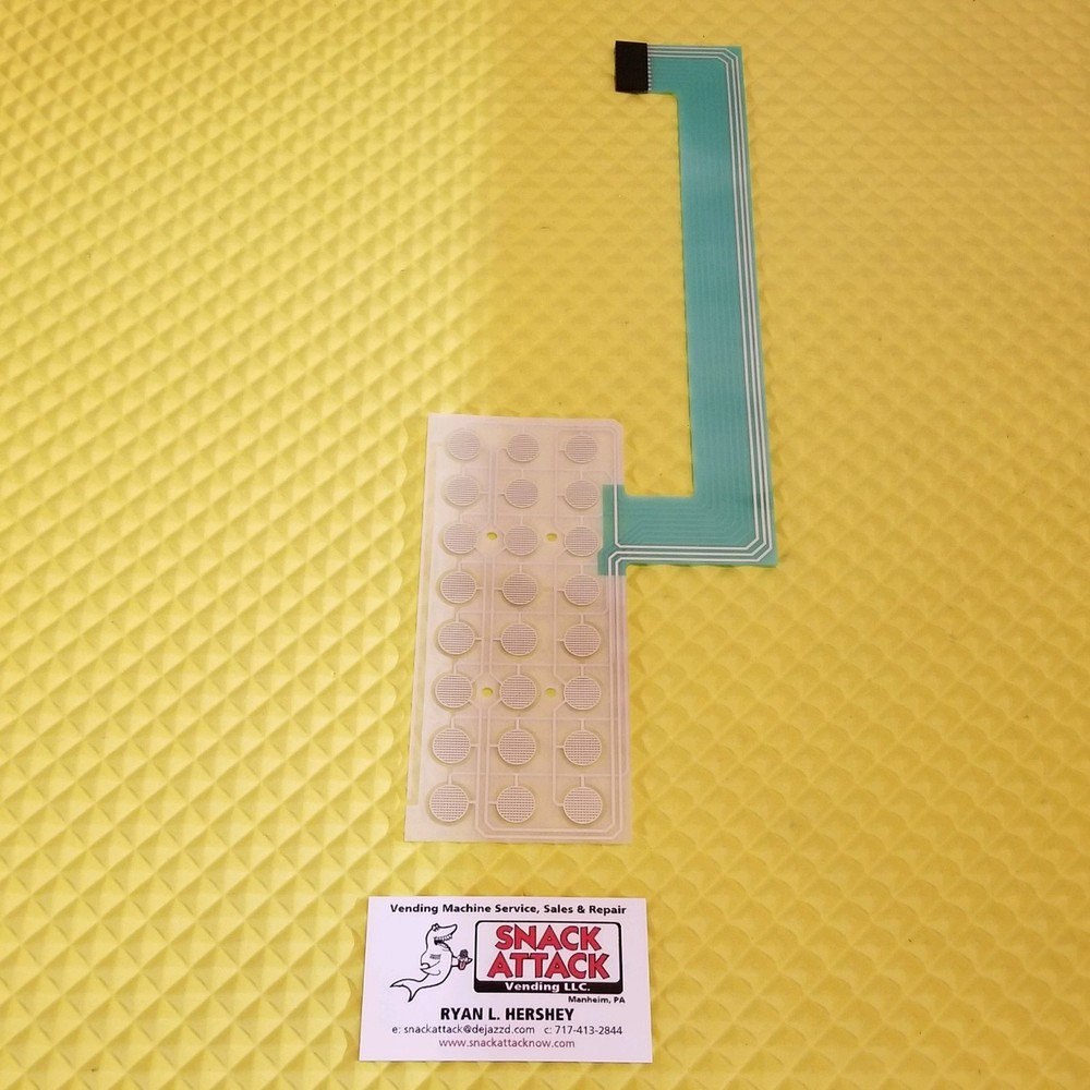 CRANE NATIONAL GPL 157,159,160,167,171,172,173,452,453 VENDING MACHINE KEY PAD