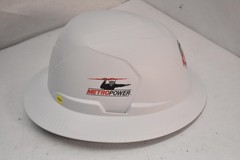 MSA V-Gard H2 Full Brim Safety Helmet Hard Hat 10250617 White MIPS NOVENT WH