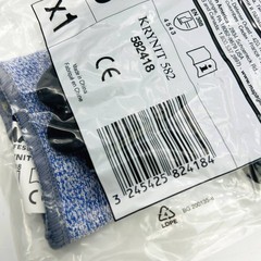 MAPA Krynit 582 Cut Resistant Gloves Size 8 Medium ANSI A5 Nitrile Knit 12 Pairs