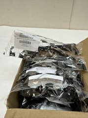 Frameless Safety Glasses, Clear Lens, Scratch-Resistant Qty 12