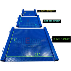 NTEP Certified Industrial Portable Drum scales 36″ x 36″ Platform Size 20000 lbs