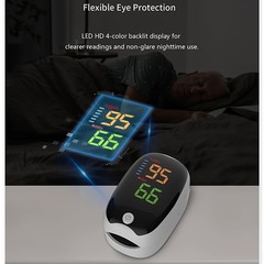 LCD Heart Rate tester Blood Oxygen Meter Fingertip Pulse Oximeter SPO2