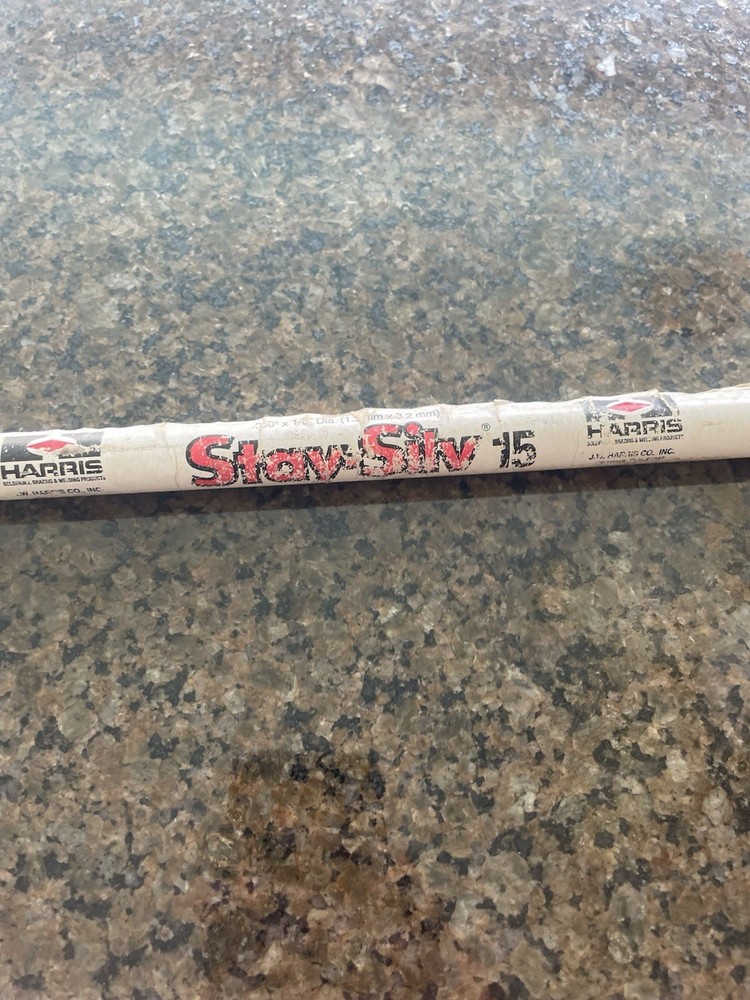 Harris Stay Silv 15 15% Silver Brazing Alloy Rods #61035 HVAC Grade 20 Rods