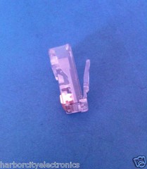 10x MP10P10C MODULAR PLUG CONNECTOR RJ45 Plug Shell 10Way 21x12x8mm Gold Contact