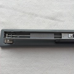 Vintage Blue Gray Swingline Model 401 Metal Desktop Stapler USA Works