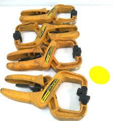 QUICK GRIP HANDI CLAMP CURVED BAR CLAMP *LOT OF 4*