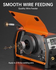 HITBOX 200A Pro MIG Welder Double Pulse Aluminum MIG TIG MMA Welding Machine USA