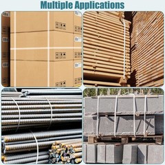 Weather Resistant Packaging Strapping Roll, 0.55” x 3937” – Ideal for Shipping