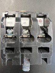 One New Circuit Breaker Square D QOB320 20 Amp 3 Pole BOLT ON PANEL ONLY