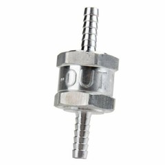 4*6 mm 1/4″ Fuel Non Return One Way Check Valve Petrol Diesel Aluminium Alloy