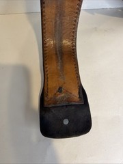 Tex Shoemaker & Sons Basketweave Leather Duty Belt 40” Holster Gun Belt + Buckle