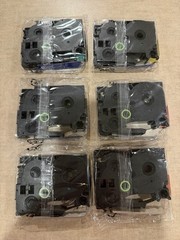 Label Tape Labelife, 6-Pack, For Brother P Touch TZe – 5 Colors + White -Sealed