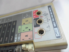 Vintage Used Fluke 8060 A Handheld USA Made Meter w/Leads Multimeter Works