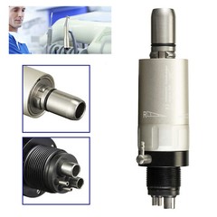 USA Dental Slow Low Speed Handpiece Air Motor 1:1 Direct Drive 4 Hole Yabang