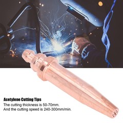5Pcs G02-3 Acetylene Flame Cutting Tip Isobaric Torch Equal Pressure…