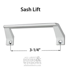 Sash Lift, Pull Handle, C-Shaped – Choose Color