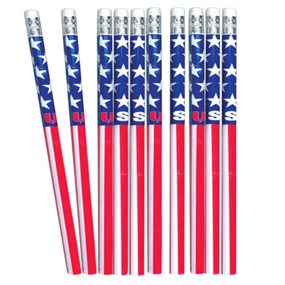 Patriotic Pencils (12 Count)