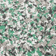 Litoexpe 350 G/ 0.77 lb Blend Decorative 3-5 mm, Green+White+Black++Grey