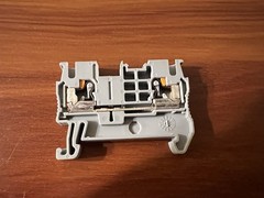 Phoenix Contact PT 2,5 Feed-Through Terminal Block 3209510 LOT OF 10 w/End Cover