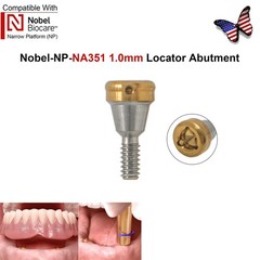 US Zest Nobel Biocare Active Locator Abutment NP/RP Implant Conical Connection
