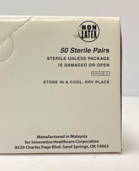 Innovative Healthcare Corp NitriDerm 135275 Nitrile Powder-Free Surgical Gloves