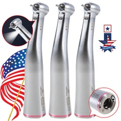 1-10 Yabangbang Dental Electric Handpiece 1:5 Contra Angle Fiber Optic Standard