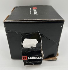 LabelTac LT46WARN Roll 4×6 Die-Cut OSHA Warning Labels 200 Labels NEW!