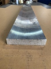 1″ x 5″ Aluminum Flat Bar x 18″ Long, Solid Stock, Machining, 6061-T6511